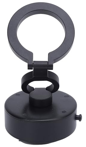 Supporto per Auto Magnetico per Auto Magnetica per Tutti i Telefoni Cellulari Base di Aspirazione Magnetico Elettrico, Supporto per Telefono Magnetico 360, per Scrivania, Auto