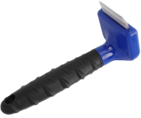 WEKAMOS Peine de Aseo para Perros y Gatos Deslanador de Metal, Mango Ergonómico Antideslizante, Tamaño Mediano, Adecuado para Eliminar Pelo Suelto en Mascotas Pequeñas y Cachorros