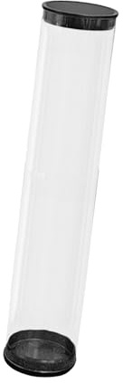 Baoblaze Contenitore Cilindrico per Palline da Golf, Trasparente E Portatile, per 5 Ball