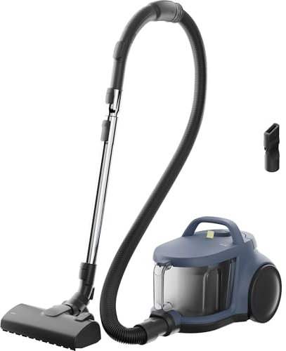 AEG CLEAN 5000 Aspirapolvere senza sacchetto, per tutti i pavimenti, accessori, 1000 Watt, raggio d'azione 9 m, contenitore della polvere da 2 l, 50% materiale riciclato, filtro HEPA lavabile, blu
