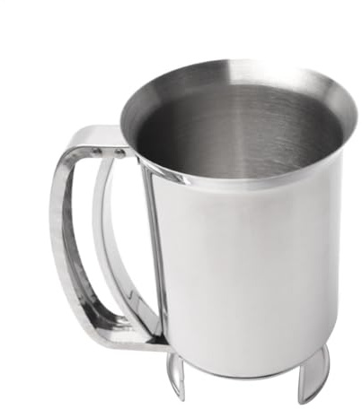 Dough Dispenser - Pancake Mixing Holder, Cupcake Casting Tool, Measuring Free Nozzle Design with Measurement Markings and Trigger Handle Ideal for Precise Portion and Smooth Baking Preparation