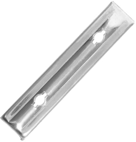 Toddmomy Soporte para Canalón de Aluminio Resistente y Anticorrosión Soporte de Rejilla para Canalones de Lluvia Accesorio de Drenaje para Techo Montaje Duradero y Versátil para Jardín y