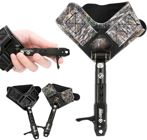 ZSHJGJR Bogen Release Für Compoundbogen Archery Compound Bow Handgelenk Release Aid Trigger Bogen Zubehör - D Loop Bogensport Erwachsene Für Linkshand Rechtshand