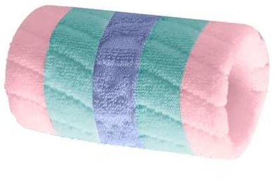 Armband, atmungsaktives Schweißband, Regenbogen gestreifte Schweißbänder, Tennis Armbänder für Basketball, Fußball, Laufen, Sportarmbänder