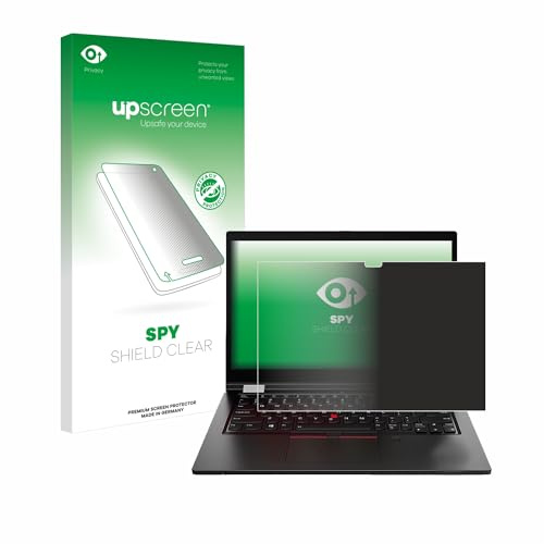 upscreen Blickschutzfolie für Lenovo ThinkPad L13 Yoga Gen 2 | Anti-Spy Displayschutz Made in Germany Privacy Screen Protector Sichtschutz Blaulichtfilter Klare Folie