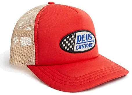 Deus Flags Trucker Cap - Red