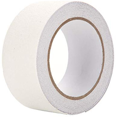 5 M X 5 Cm, Rutschfestes Anti-Rutsch-Klebeband, Antiderrapante Squeeze, 720 Ml, Klebeband für Treppenstufe, Boden, Sicherheitsdekoration, PVC, Bunt (braun) (Transparent)