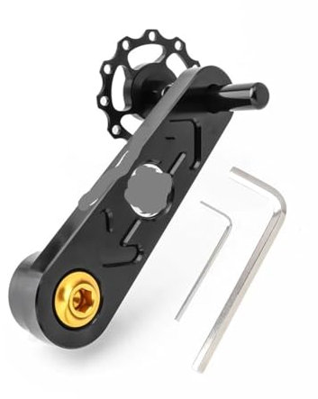 COMPR Single Speed Kettenspanner MTB Kettenführung Mountainbike Kettenschutz Anti Drop Single Speed Straßenfahrradkette Ketten Führung Schutz