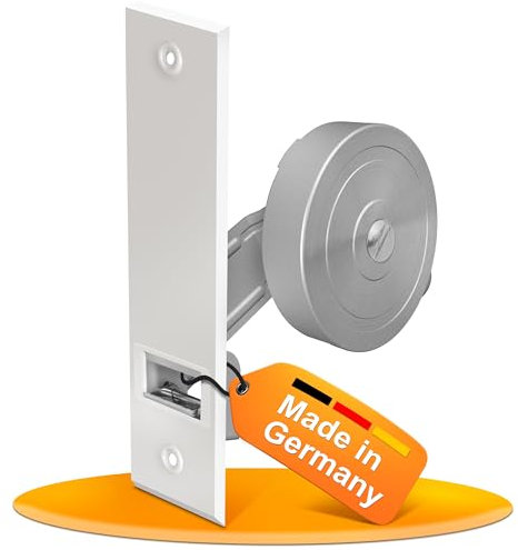 MEISTERBAU - Avvolgitore per tapparelle da incasso [Made in Germany]- Avvolgitore per tapparelle con copertura - Avvolgitore per cinghia per tapparelle 23 mm [senza cinghia]