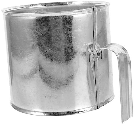 Mikinona Eiserner Eimer Für Zuckerwatte-verpackungsbeutel Metallener Eimer Mit Ringschlaufe Für Zuckerwatte-vorrat Und Beutelverpackung Im Dessertladen