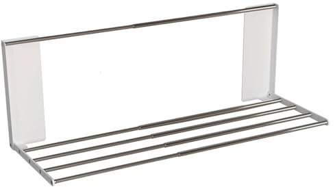 Trveqhk Magnetic Washer Dryer Organizer,Washing Machine Folding Rack | Foldable Magnetic Washer Shelf for Dormitory, Workplace, Laundry, Fridge