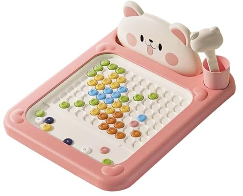 Generisch Magnet Malbrett,Maltafel Mit Stift Für Kleinkinder - Pädagogisches Lernspielzeug Ab 2 Jahre - Mädchen Im Alter Von 2 Bis 5 Jahren