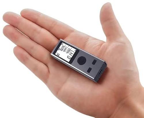 Mini Laser Measure Device – Smart Digital Laser Measurement Tool, Portable Handheld Range Finder, USB Rechargeable