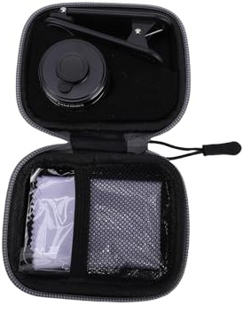 Horett 135 Mm Makroobjektiv, Professionell Universell -on Kameralins för Mobiltelefon med Förvaringsväska för Mobilfotografering och Video