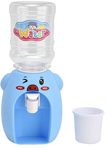 Mtlavishness Mini Dispensador De Agua De Bebida De Dibujos Animados Juguete Simulación Dispensador De Agua Juguete De Cocina para Niños