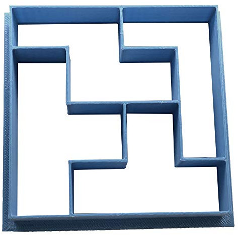 Cuticuter Tetris Taglierina Sandwich, Blu, 8x7x1.5 cm