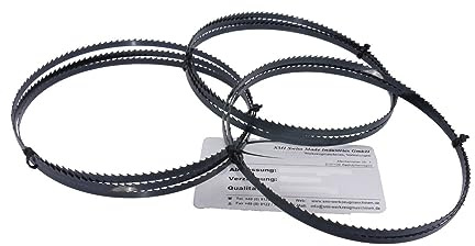 SMI 3er SET Holz-Bandsägeblatt 1400 x 6 x 0,65 mm 14 ZpZ z.B für Einhell Bandsäge TC-SB 200/1, Scheppach HBS30 Sägeband