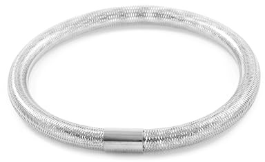 Flexibel 3º Armband Weißgold 18k - Mondepetit - Geschenkbox - Garantiezertifikat