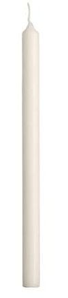 Jaspers Opferkerzen Elfenbein mit Loch 250 x Ø 19 mm, 25 Stück