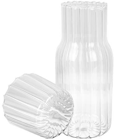 TOPBATHY Wasserspeichertopf Glas Haushaltskessel Limonadentopf Kaltwassertopf Vertikale Lagerung Wasserbehälter Für Tee Früchtetee Wasser