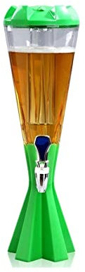 Dispensador de Torre de Cerveza Dispensador de Bebidas con Torre de Cerveza de 3 litros con Tubo de Hielo y Luces LED Dispensador de Cerveza for Fiestas en la Cocina Torre Cerveza/Dispensador Bebidas