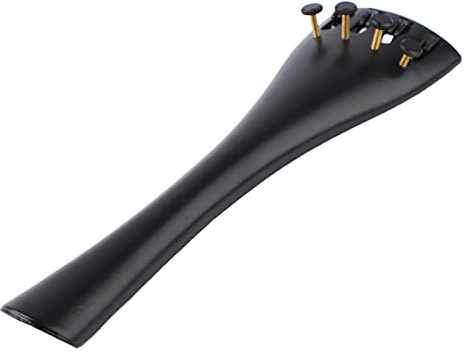 Gonetre Cello Saitenhalter Cello Saitenhalter Werkzeug Cello Saitenhalter mit 4 Feinstimmern Schwarz Musikinstrument Zubehör