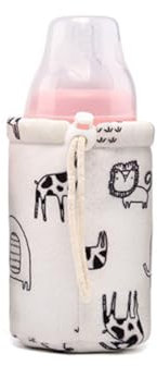 Huamengyuan 300-ml-Babyflaschen-Universal-Standardkaliber-Babyflaschen-Isolierdeckel,Für alle Flaschen geeignet,Tragbarer Brustwärmer,Thermobeutel für Babyflaschen,Babyflaschenhülle