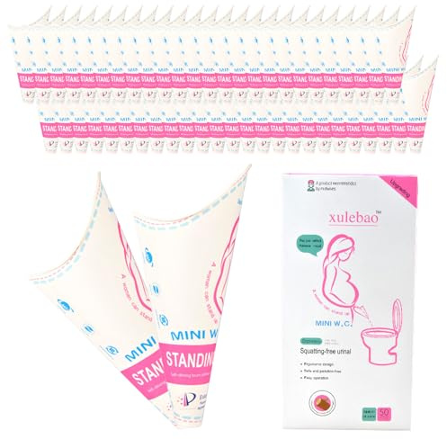 Xtahdge 12 pezzi portatile ragazze WC ciotola imbuto femmina esterna urina tazza usa e getta dispositivo femminile urina