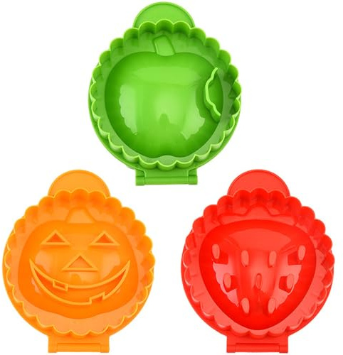 Mini Pie Makers, 3Pcs Mini Pie Mold, Dough Press Baking Moulds, Hand Pie Maker, Dough Press Molds, Small Pie Mould, Press Hand Pie Maker