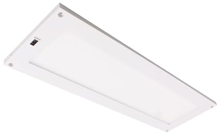 BLicht LED Unterbauleuchte 30x10cm – Dimmbar mit Hand-Sensor, 5W, 230lm, Warmweiß 3000K – Flaches Panel für Küche, Schrank & Arbeitsfläche – Weiß
