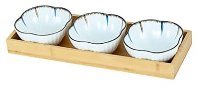 Cabilock Assiette Céramique Assiette à Sauce Pour Apéritif Petit Plat à Grignoter Pour Fruits Secs