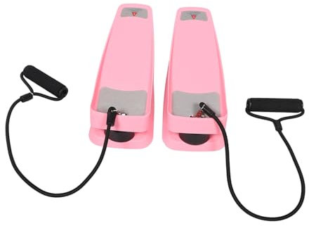 BESPORTBLE Mini-Stepper-trainingsgerät Für Hause Faltbarer Stairmaster-gerät Mit Widerstandsbändern Workout-Stepper Für Beine Und Gesäß Platzsparendes Fitness-Stepper-Device