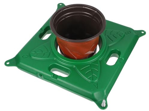 INOOMP Aquaponik Pflanzkorb Schwimmende Hydrokultur Insel Teich Wasserblumentopf Farbecht Leichtgewicht mit Flexiblem Pflanzlayout für Teichdekoration und Wassergärten