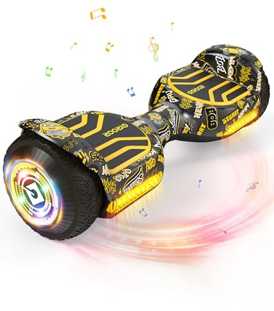 Gyroor G13 Hoverboard Kinder 6,5 Zoll, Offroad, 500W, Bluetooth, LED