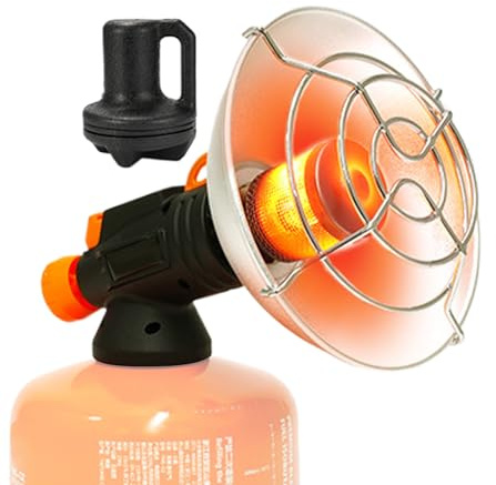 Chauffages Extérieurs - Chauffage Électrique | Réchaud De Tente En Acier Inoxydable – Chauffage À Gaz De Camping Portable 1132 W, Acier Inoxydable 494 G, Avec Boîte De Rangement, Sûr Et Économe En Éne