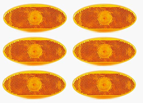 VNVIS 6x orange 12V LED Seitenmarkierungsleuchten für MASTER MK3 MOVANO MK2 2010–2016