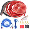 KSTE 4 Instalación Guage 2800W Car Audio Subwoofer del Altavoz del Amplificador Juego de Cables de Cable Fusible Traje