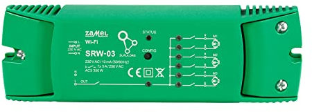 SUPLA WiFi-Empfänger Mit 3 Kanälen SRW-03 Für Rollladensteuerung Kunststoff Metall