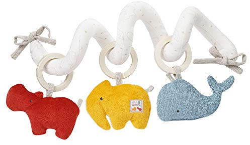 Fehn 056136 Activity-Spirale FehnNATUR â€“ Stoff-Spirale Mit Lernfunktionen Und Bio-Baumwolle Aus Kontrolliert Biologischem Anbau â€“ Fördert Babys Sinne Zuhause & Unterwegs â€“ Für Babys Ab Geburt
