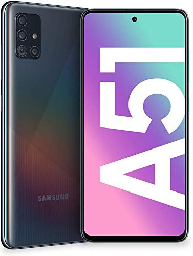 2019 SAMSUNG Galaxy A51 SIM Dual,128GB, Negro - Desbloqueado (Reacondicionado)