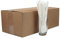 White Paper Straws (10mm x 200mm) - Individually Wrapped for Protection - Pack Size 500 - FSC Certified/Food Safe/PFAS Free/Biodegradable/Eco-Friendly/Ideal for Milkshakes & Smoothies