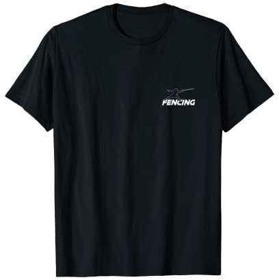 Fencing Fencer épée Sabre Sport T-Shirt
