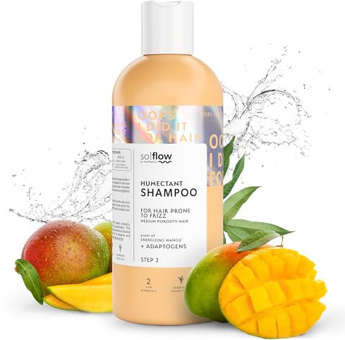 So!Flow Shampoo e Balsamo per Capelli di Media Porosità con Aloe e Pantenolo - Nutre, Rinforza e Leviga i Capelli Frizzanti per un Aspetto Sano e Luminoso