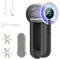 Levapelucchi Elettrico 2 in 1 Portatile Togli Pelucchi Elettrico Spazzola Anti Pelucchi Display LED 3 Modalità Togli Pelucchi a 6 Lame Ricaricabile USB Leva Pelucchi Elettronico (NERO)