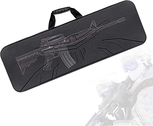 ANSNOW Taktische Gewehr-Hartschalentasche Mit Schaumstoff, Taktische Gewehr-Schutzbox, Gewehr-Hartschalentasche Für Die Aufbewahrung Von Kameras Und Waffen, Für Sport- Und Jagdausrüstung/a/120*30*10
