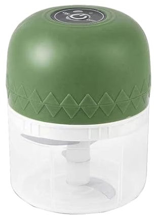 BBTISG Picadora Eléctrica de Alimentos, Versátil 1200mAh Portátil Mini Picador Eléctrico de Alimentos para Cocina Mini Trituradora para Chile, Verduras, Frutos Secos, Frutas, Carne