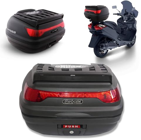 Motorradkoffer Top Case 52 lt Motorrad Roller Rollerkoffer Motorradtasche