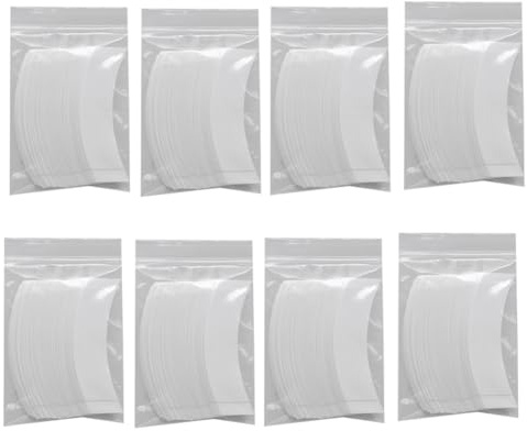 Asuinxurr Lot de 288 rubans adhésifs double face pour cheveux solides, système capillaire à forte adhérence, bandes d'extension, imperméables pour toupets / perruques en dentelle, durables et
