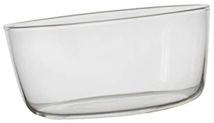 Zerodeko 1pezzi Ciotola Da Forno Trasparente Per Dessert Pudding e Insalate e Facile Da Pulire Per Cucina Domestica e Professionale
