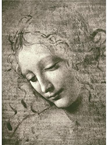 La Scapigliata (Da Vinci) Papier de riz, 29,2 x 40,6 cm (A3+) – Papier de découpage pour meubles, supports mixtes, cartes et travaux manuels, découpage CRAFT KREATIVELY